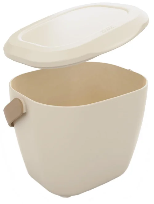 Seau à compost de cuisine coloris beige Hozelock - 3,5 L