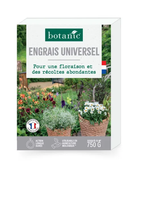 Engrais universel en boîte botanic® - 750 g