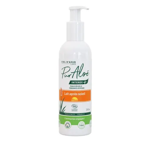Lait après soleil bio Pur Aloé - 200 ml
