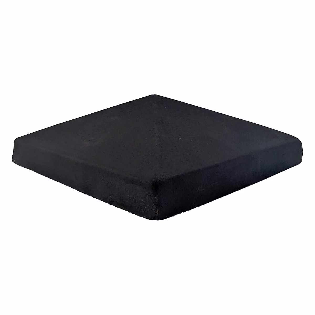 Chapeau Pilier 36x36 Pointe De Diamant – Gris Anthracite Foncé
