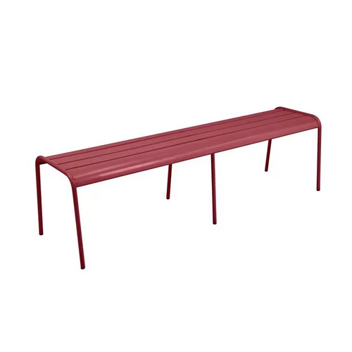 Banc de jardin 3 à 4 places coloris piment Monceau Fermob - 160 cm
