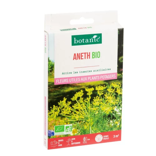 Aneth bio botanic® - graines à semer (3 m²)