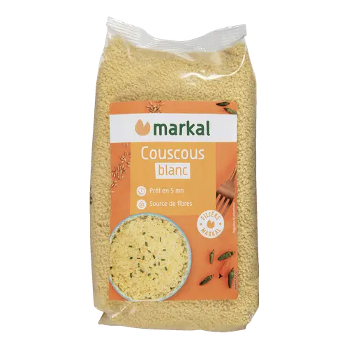 Couscous blanc bio Markal - 500 g