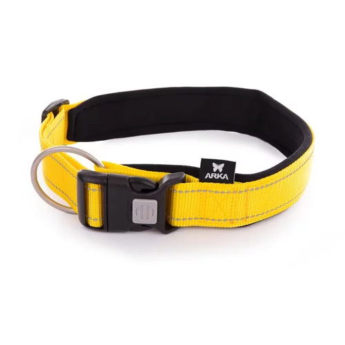 Collier Neo+ jaune pour chien 4x50/70 cm