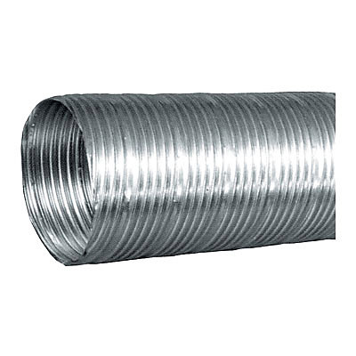 Poêle et cheminée – Gaine flexible en aluminium compact Strulik ø125 mm x 3m