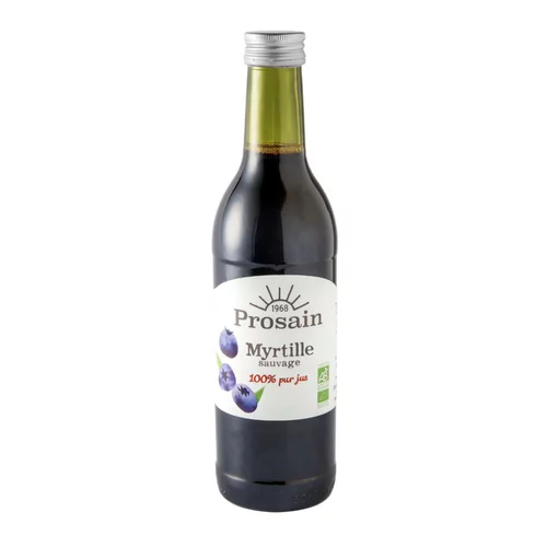 Jus de myrtille bio – Bouteille de 50 cl