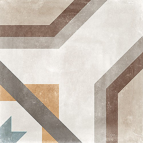 Carrelage Carreaux de ciment Cambera Fleuros motif 60 × 60 cm