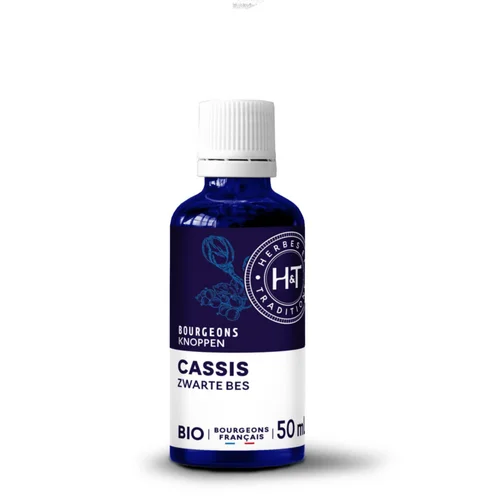 Complément alimentaire gemmo macérât cassis bio Herbes et Traditions - 50 ml