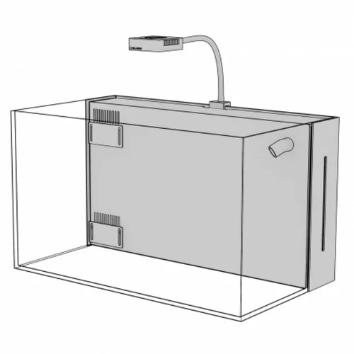 Aquarium yasha de 70L, robuste et élégant - AQUA MEDIC - Modèle Yasha