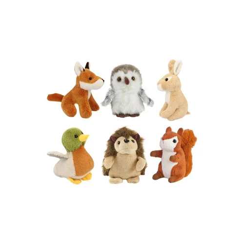 Petite peluche collection "animaux sauvages" Living Nature - 9 cm
