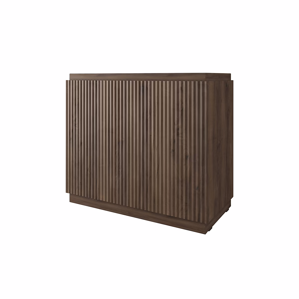 Meuble de salle de bains – Meuble sous vasque à suspendre l.90 H.78 x P.44 cm effet noyer Monolite