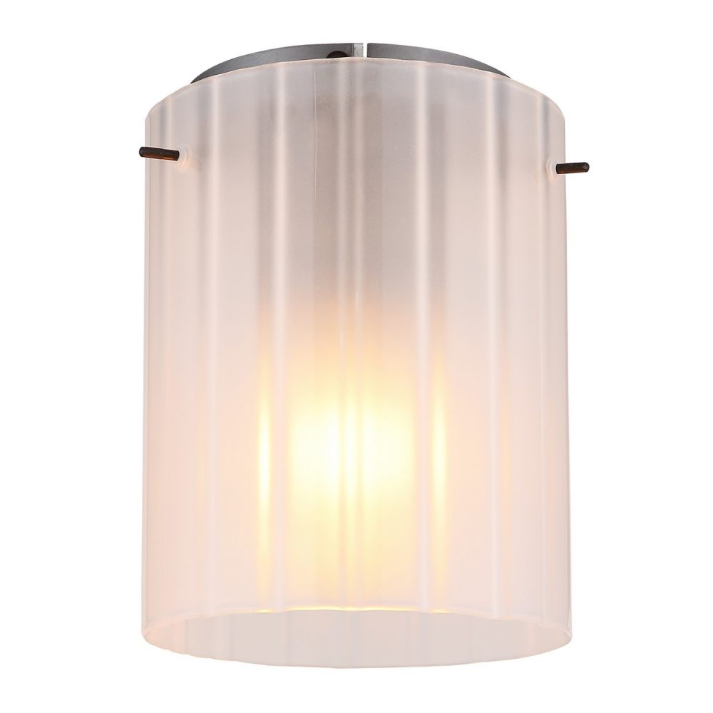 Globo Tulivar Plafonnier cylindrique gris foncé, abat – 23 cm 18 cm