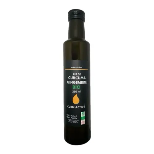 Jus de curcuma et gingembre bio Nature Calm - 250 ml