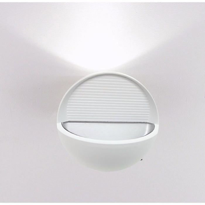 Applique Murale LED – SILUMEN, Ovale, 7W, IP44, Blanc Chaud 2300K