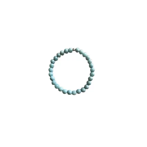 Bracelet amazonite unie 4mm