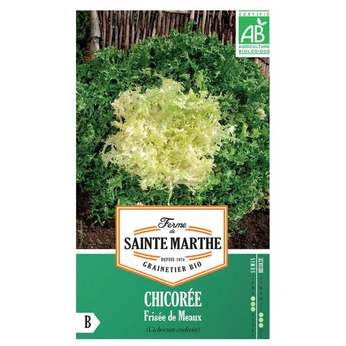 Graines de Chicorée frisée de Meaux bio Ferme de Sainte Marthe - graines à semer