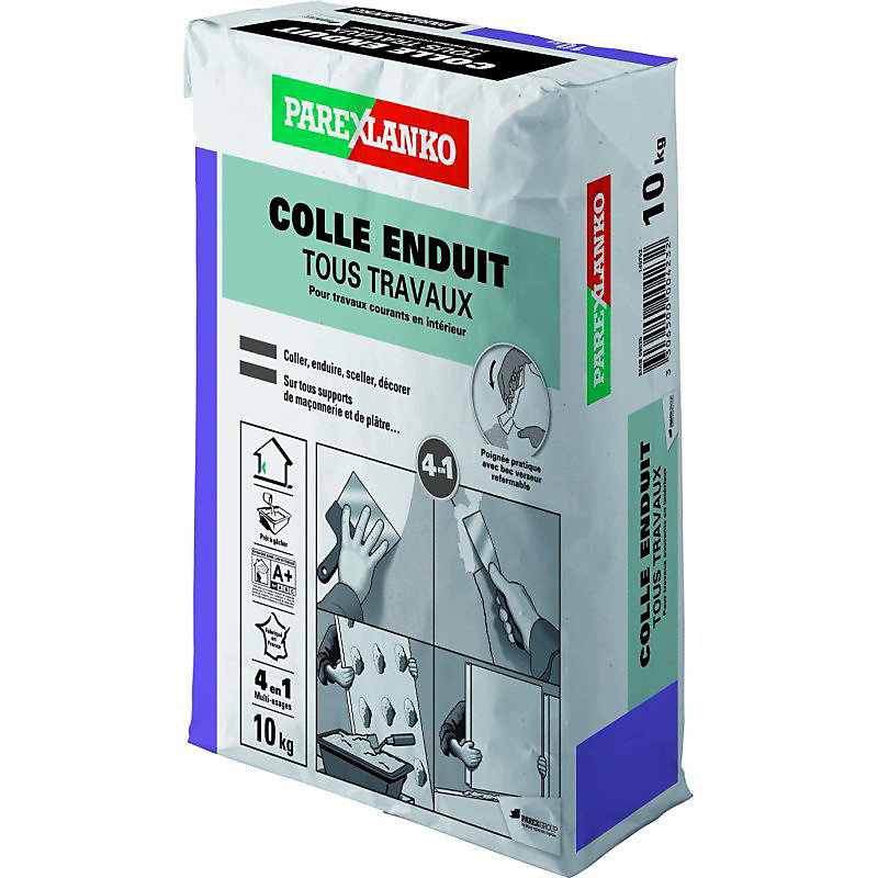 Colle enduit tous travaux 10 kg PAREXLANKO 02807 – Réf. YQWXGWILW6233575791