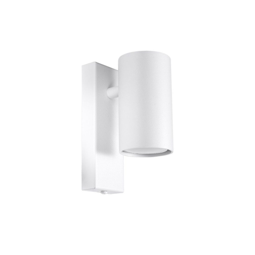 Applique murale en Acier – LEVAN, Blanc, IP20, Max 10W LED, GU10, Style Moderne