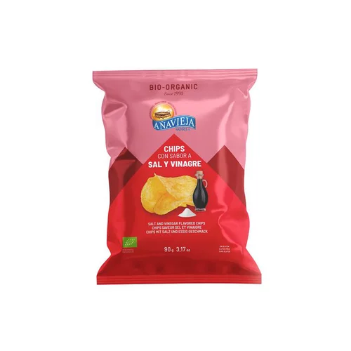 Chips sel et vinaigre bio Anavejia - 90 g