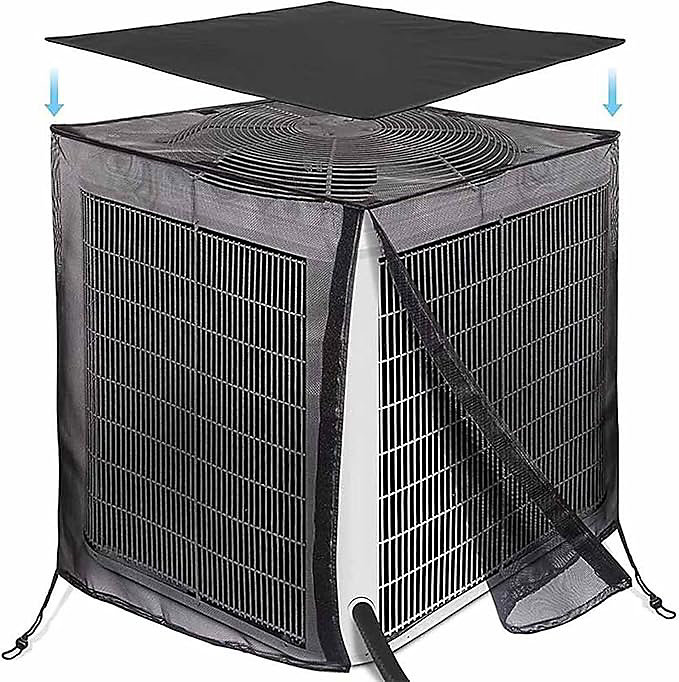 BASHLWUA 1PCS(36 × 36 × 40inch) Couverture générique de climatisation – maille complète, couvertures en filet entièrement maillées pour