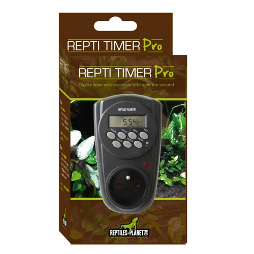 Minuterie électronique pour terrarium coloris noir Reptile Planet Repti Timer Pro