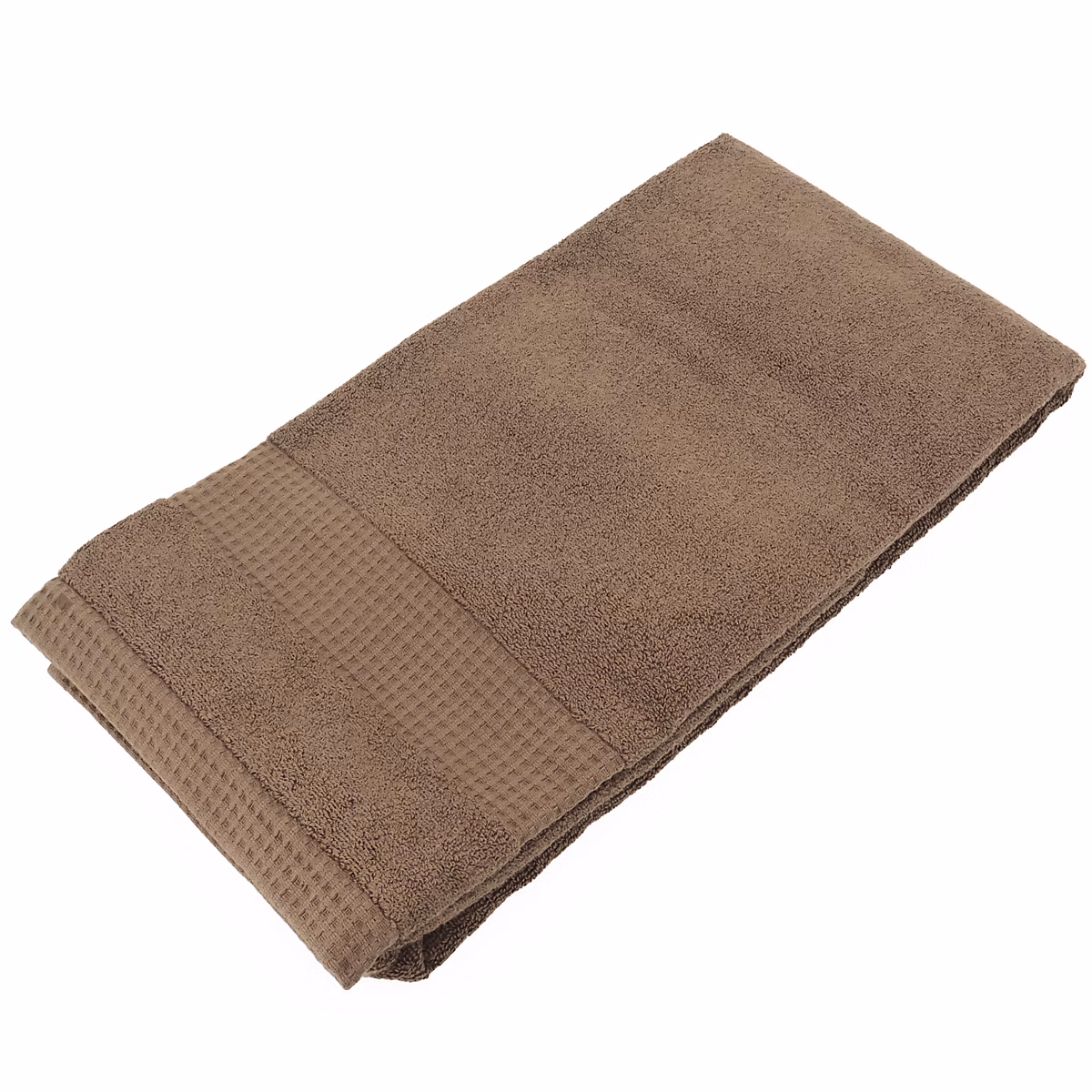 Drap de douche 70 × 140 cm NATURAL marron