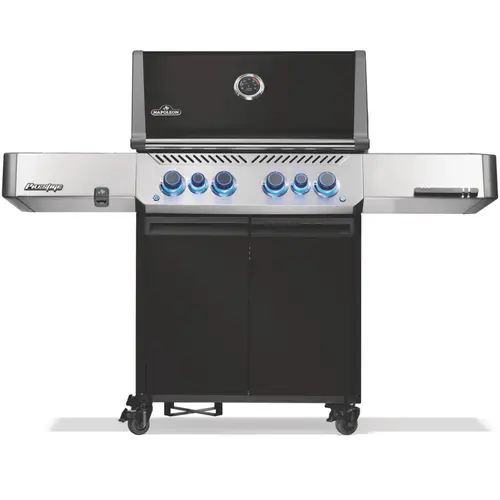 Barbecue gaz noir Napoléon Prestige 500 RSIB - 166 x 66 x 129,5 cm