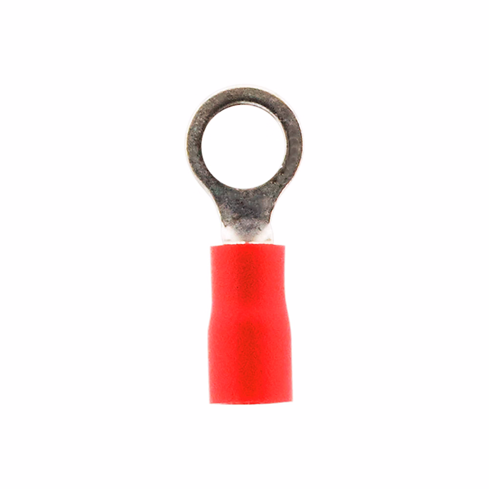 10 cosses rondes diamètre 4mm – Rouge, Zenitech