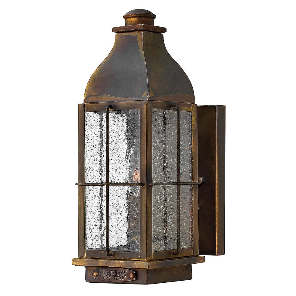 Elstead Bingham | Petite lanterne murale extérieure à 1 ampoule Sienna IP44 – E14
