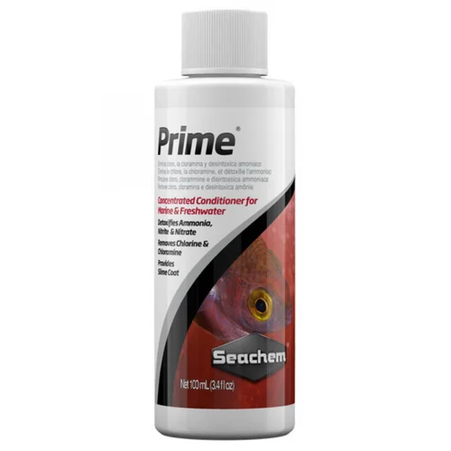 Conditionneur d'eau Prime, détoxifiant lourd, SEACHEM - 100ml