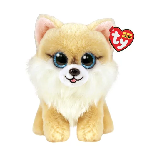 Peluche TY Honyecomb le chien - 15 cm