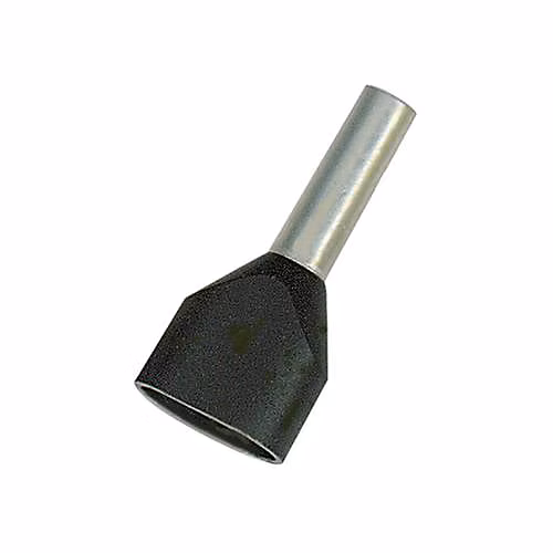 Embout double extrémité de câble 4605/12D 2 | 5 mm² bleu – manche 21 mm