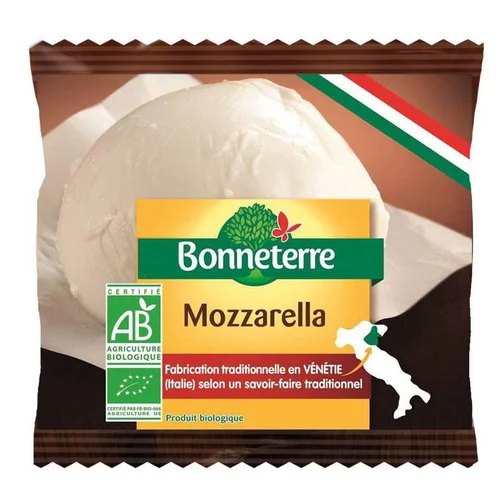 Mozzarella italienne bio Bonneterre - 125 g