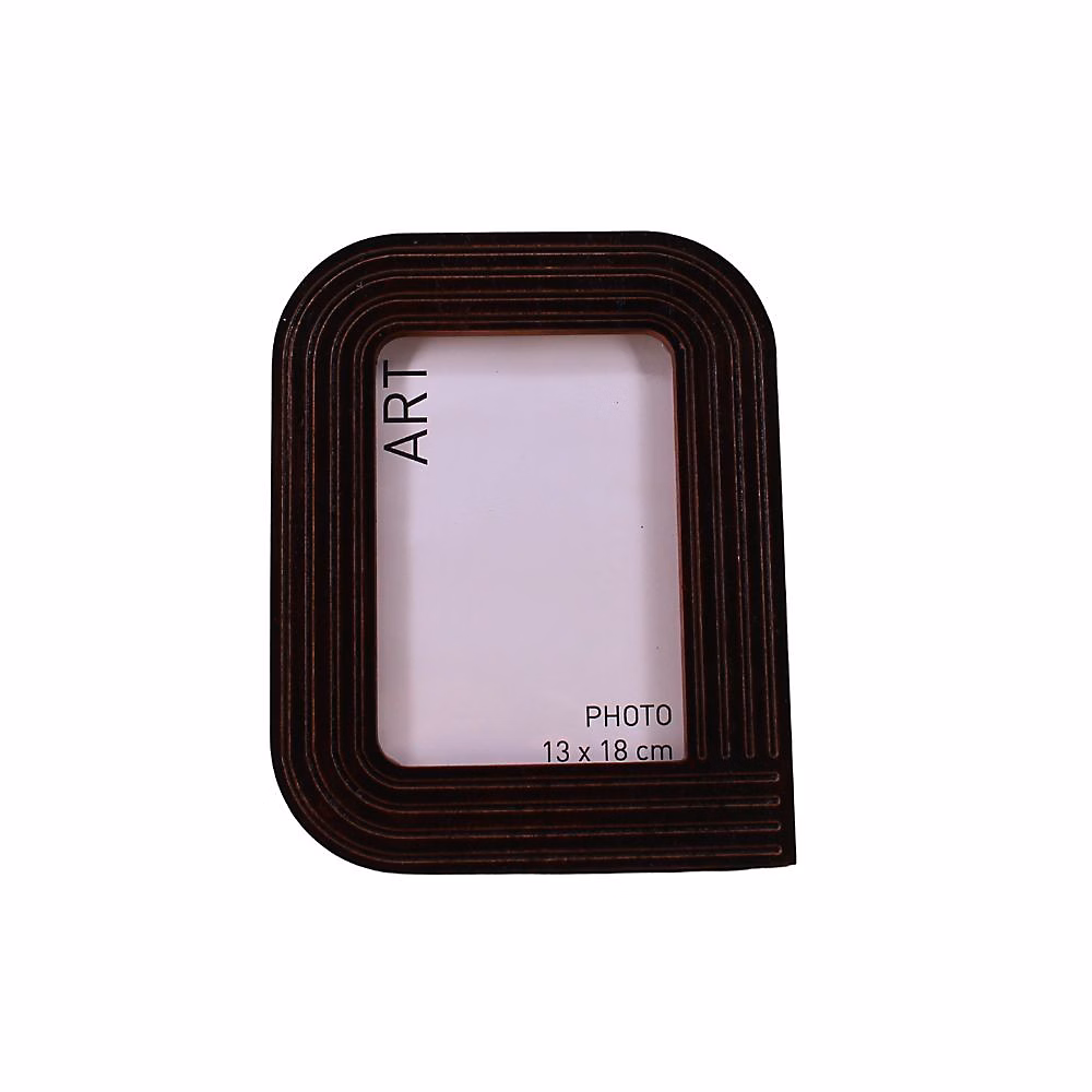 Cadre photo bois structuré 20 × 25 cm