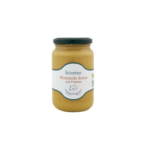 Moutarde douce aux 6 épices bio 350g