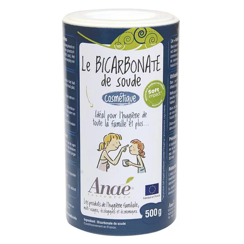 Bicarbonate de soude cosmétique en tube carton de 500 g