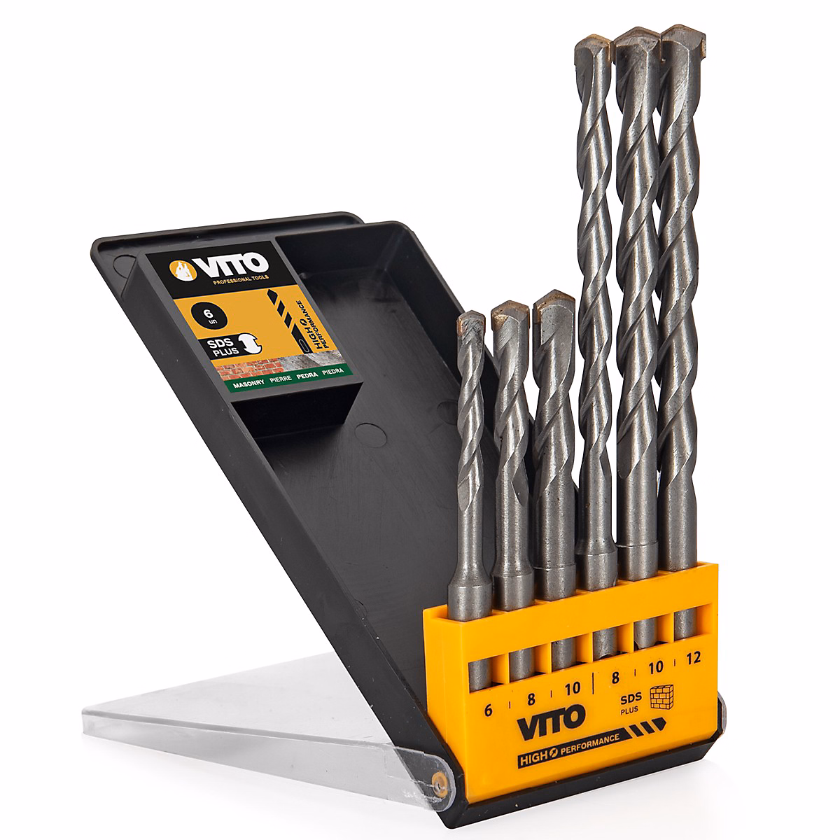 Coffret de 6 Forets SDS PLUS Diam 6 mm Spécial PIERRE VITO – Réf. GHBTXCTIZ3095818881