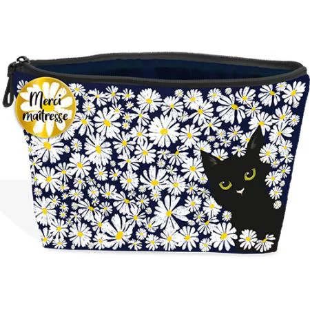 Trousse de voyage Merci maitresse coloris multicolore Cartes d'Art - 30 x 19 cm