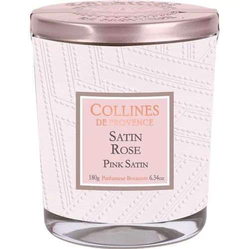 Bougie parfumée Couture senteur satin rose 180 g