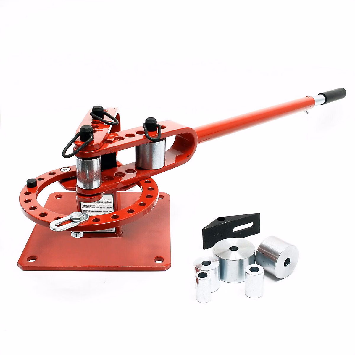 Cintreuse de tubes atelier universelle presse rouge Helloshop26 – Réf. IYSDLIWKD9947313598