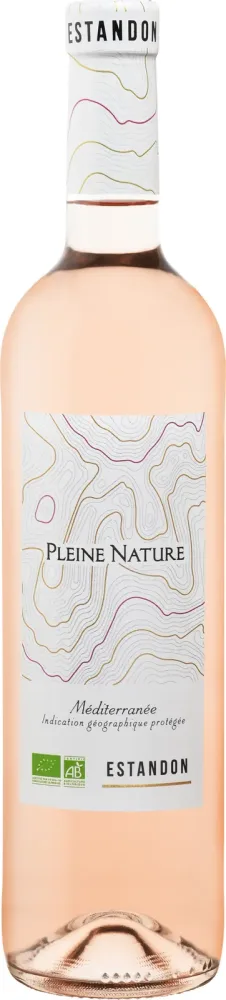 Vin rosé IGP Méditerranée Pleine Nature Estandon - 75 cl