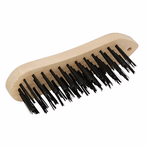 Brosse métallique violon avec fil en acier laitonné – ROULOR | 5254