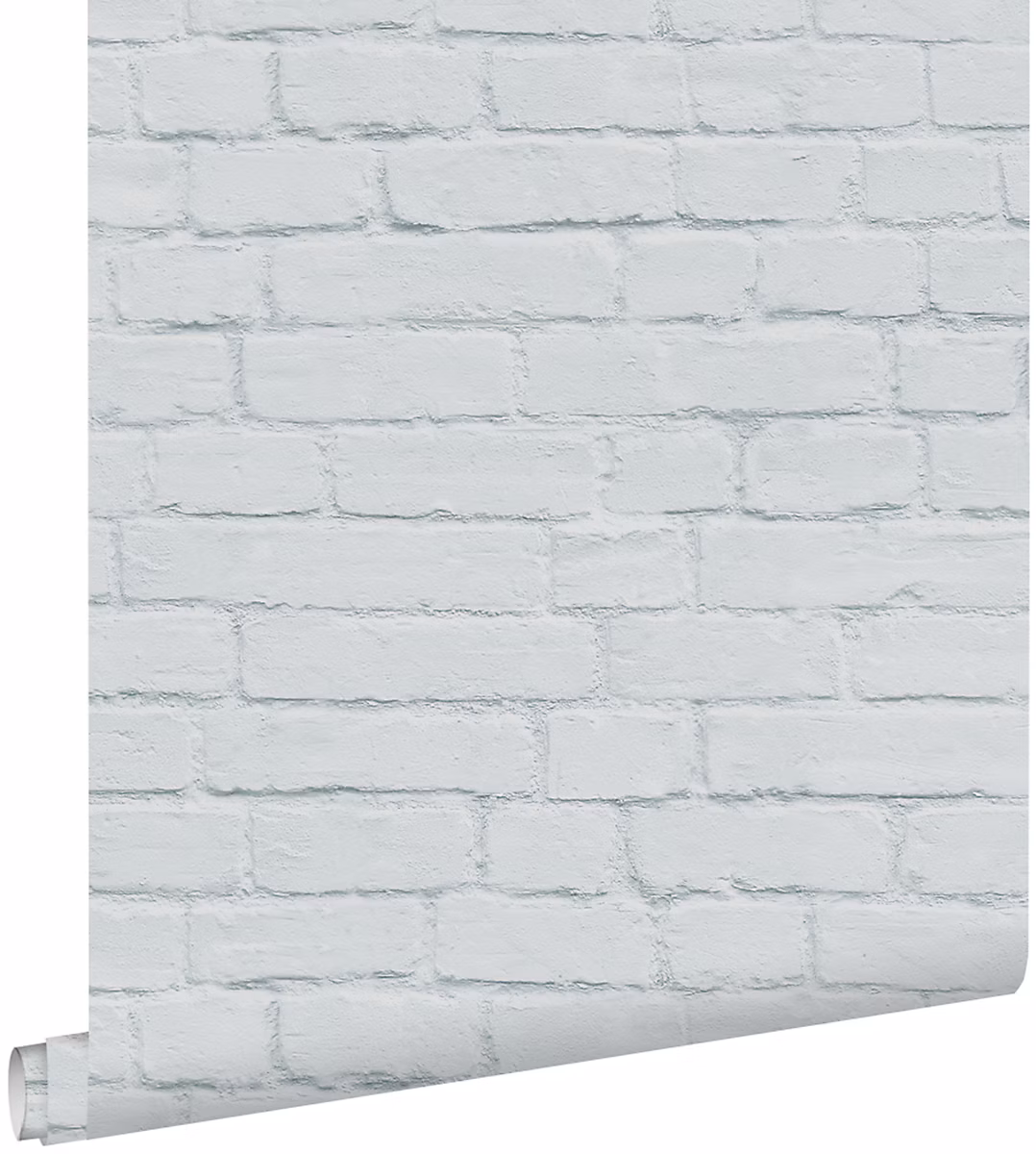 Papier peint imitant – ESTAhome papier peint brique gris clair 53 cm x 10.05 m
